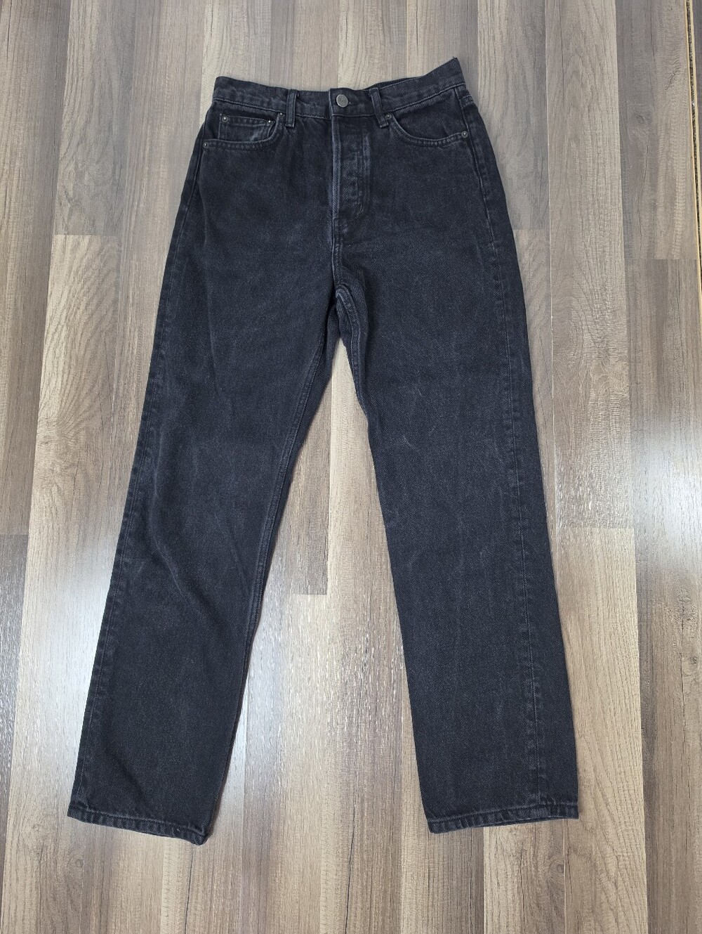 Reformation Cynthia High Rise Straight Leg Denim Jeans Casual Chic Minimalist.27